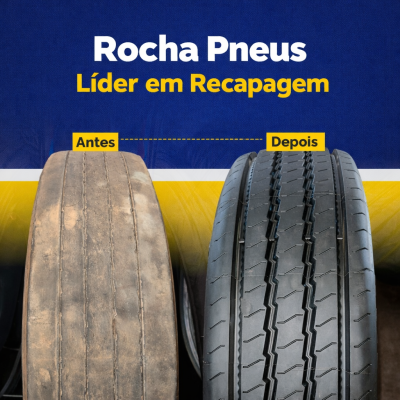 Recapagem de pneus em Dourados MS para linha pesada – Rocha Pneus Recapagem de pneus para caminhões e carretas em Dourados MS | Rocha Pneus